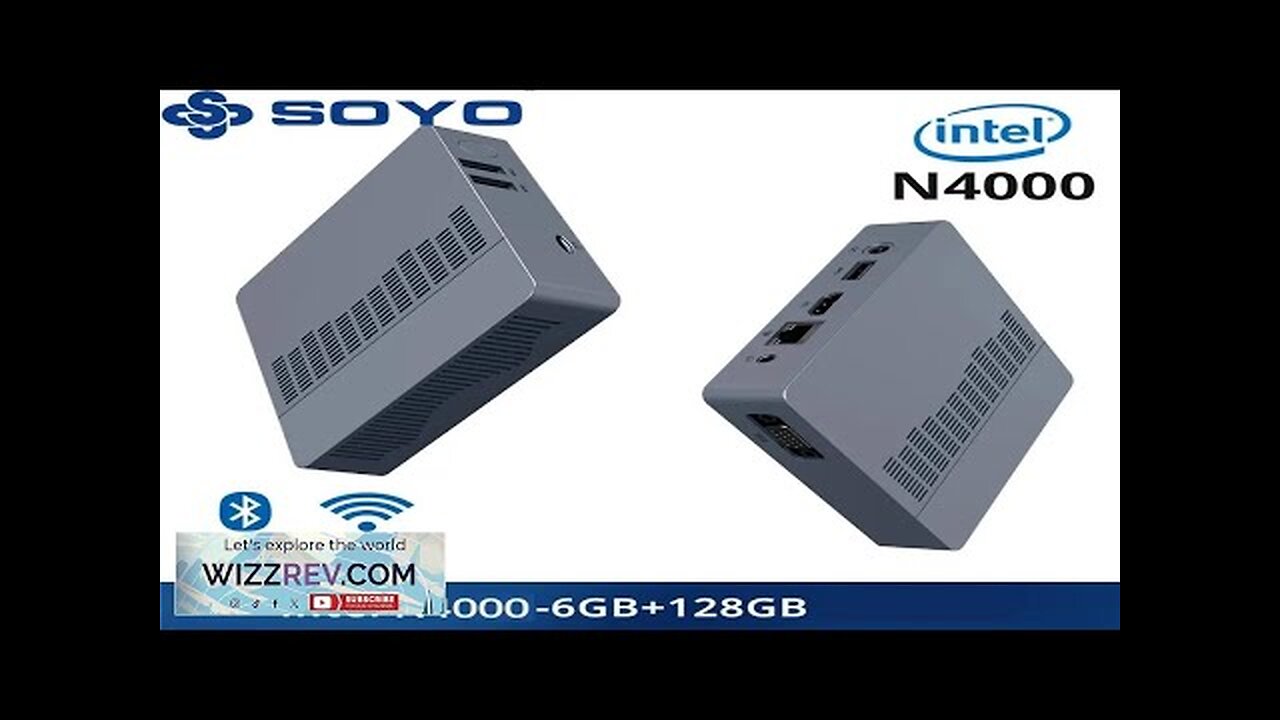 SOYO M2 Air Mini PC: Powerful 6GB RAM 128GB EMMC Intel N4000 Review