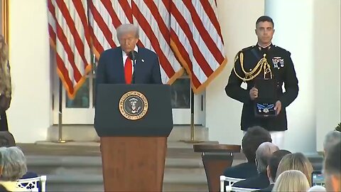 🚨🚨 President Donald Trump posthumously awards Charles James Kirk