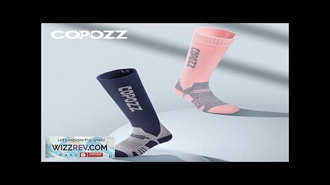 COPOZZ Winter Men Women Thermal Ski Socks Warm Wool Cycling Soccer Snowboard Review