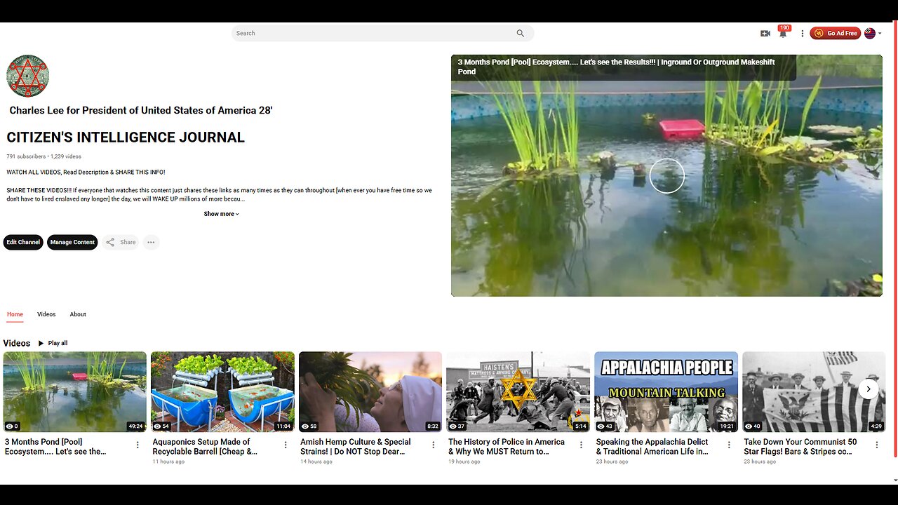 Your video is being processed. 3 Months Pond [Pool] Ecosystem
