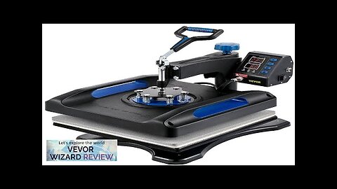 VEVOR Heat Press Machine 15 x 15 Inches Fast Heating 360 Swing Review