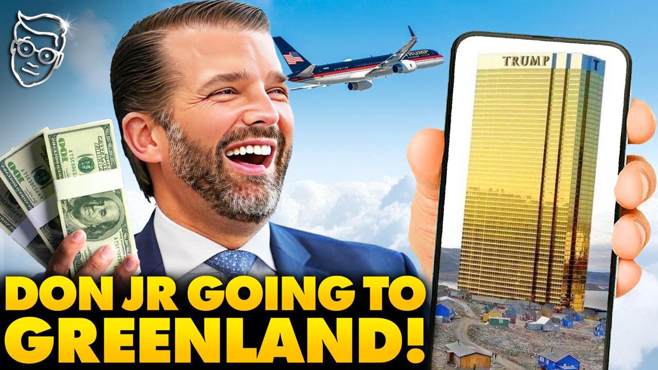 Don Jr to Make SURPRISE Visit to GREENLAND After Trump Vows to LIBERATE Country | 'Manifest Destiny'