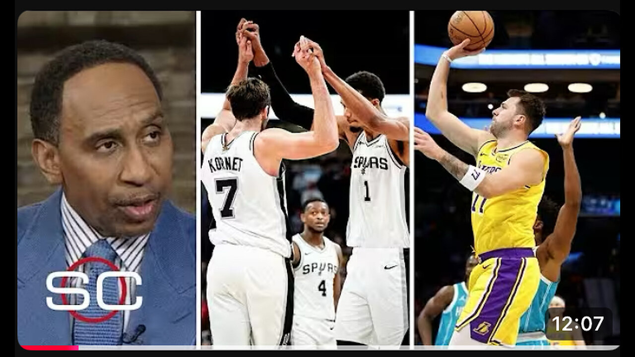 ESPN: Breaks down Wembys 38pts vs Bull and 38 pts for Luka