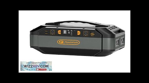 USA Direct FlashFish P56 Power Station 330W 81000mAh/3.7V Solar Power Generator Outdoor Review