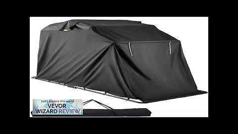 VEVOR Motorcycle Shelter Shed Strong Frame Motorbike Garage Waterproof 106.3"x 41.3"x 61" Review