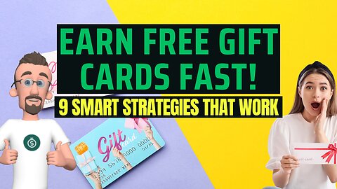 9 Shocking Ways to Turn Spare Time into Gift Cards