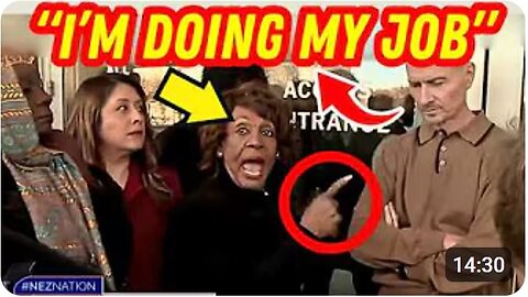 🚨Rep. Maxine Waters CAUGHT on CAMERA HARASSING Federal Employee at the Dept. of Education!