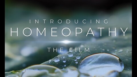 Live Stream of CHD's "Introducing Homeopathy"