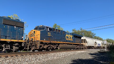 Lightning Fast CSX Train part 38 Little Leaders