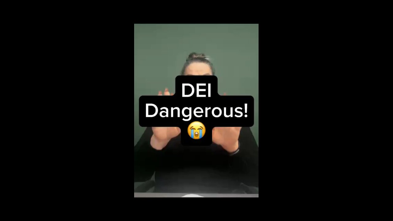 DEI Dangerous 😱