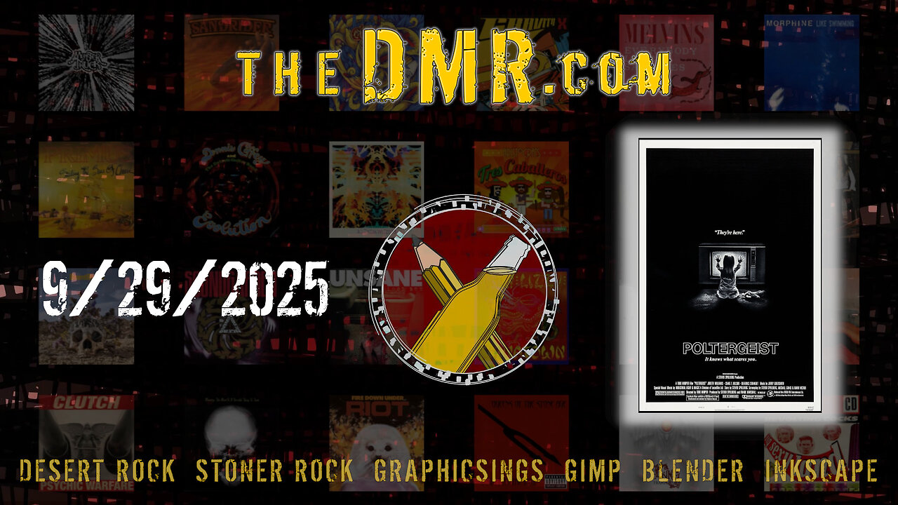 DMR Live 9/29/2025: Desert Rock & Adjacent Cool Tunes + Graphicsing