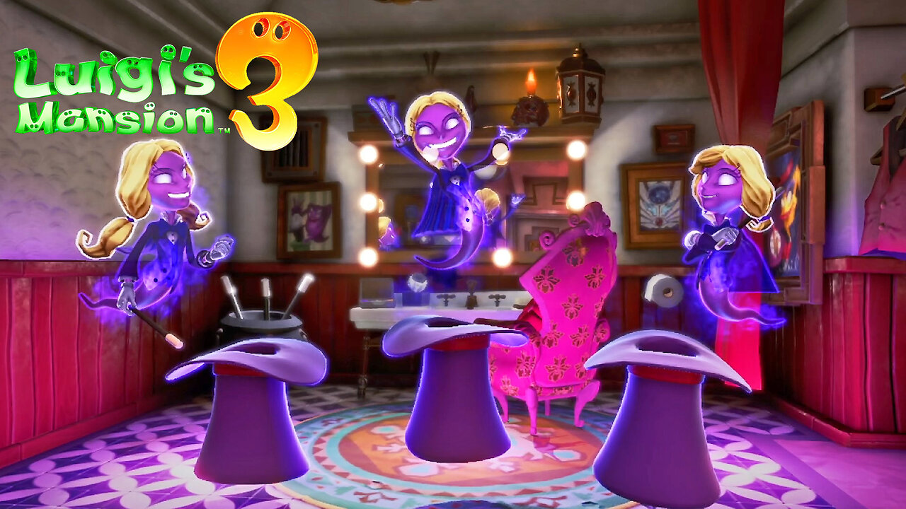 Three Magically Annoying Ghosts! Luigi's Mansion 3 | Part 12