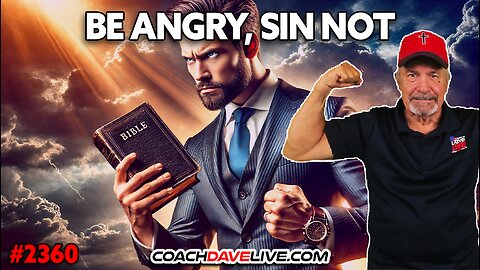 BE ANGRY, SIN NOT | 3-6-2025