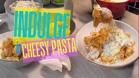 Indulge in Cheesy Pasta 🧀🍝