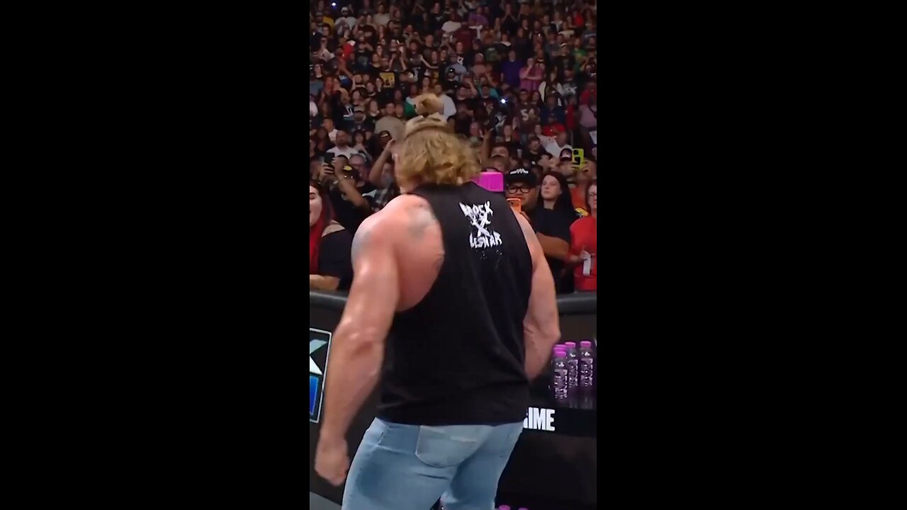 The Beast is CRASHING OUT before his match with The GOAT 🫣 #SmackDown