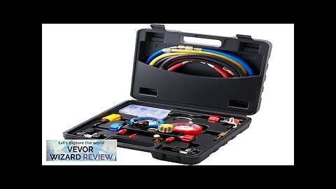 VEVOR 4 Way AC Gauge AC Manifold Gauge Set for R134A Review