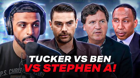 Tucker Carlson Vs Ben Shapiro Vs Stephen A Smith On Syrian War And Derek Chauvin