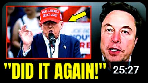 TRUMP'S GAMBLE JUST PAID OFF & SCORES MAJOR WIN! Elon Musk