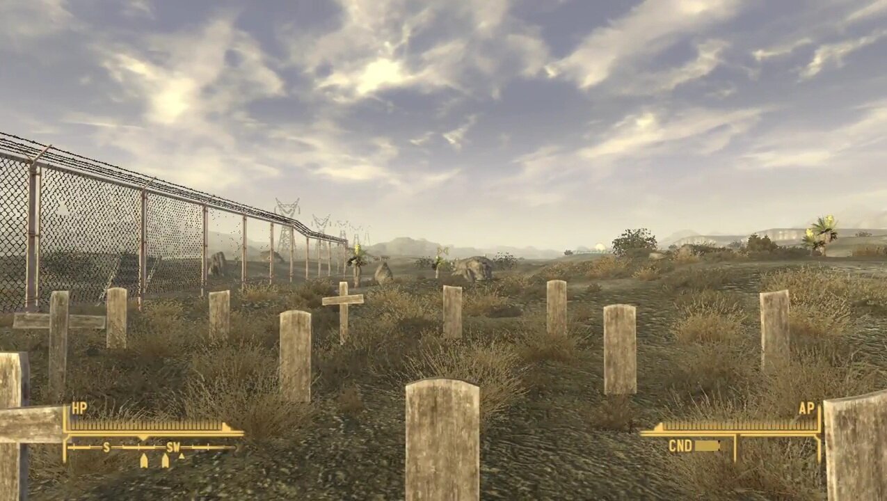 Fallout new vegas - Ghostly Whispers In The Cemetery
