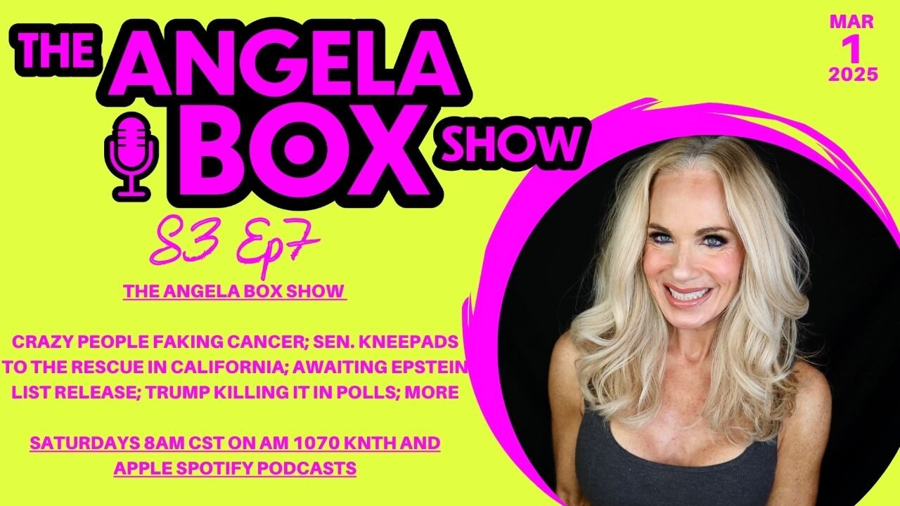 Crazy People Faking Cancer; Sen. Kneepads to the Rescue in CA; Awaiting Epstein; Trump's Polls; MORE