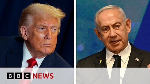 Donald Trump says he 'will not allow' Netanyahu to annex West Bank | BBC News