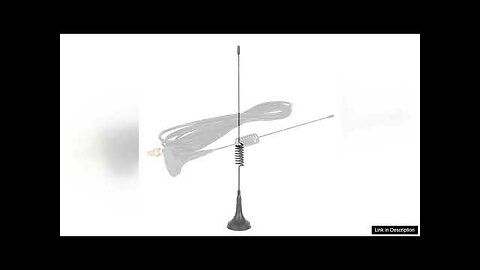 SMA-F Car UHF 400-480Mhz Aerials Magnet Antenna Two Way Radio for BAOFENG Review