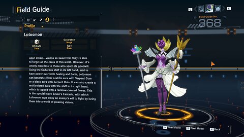 lotosmon all digivolution/de-digivolution/profile Digimon Story Time Stranger