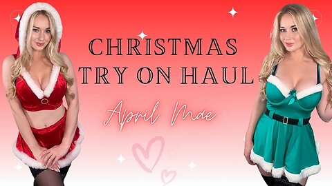 Christmas Try on Haul - April Mae