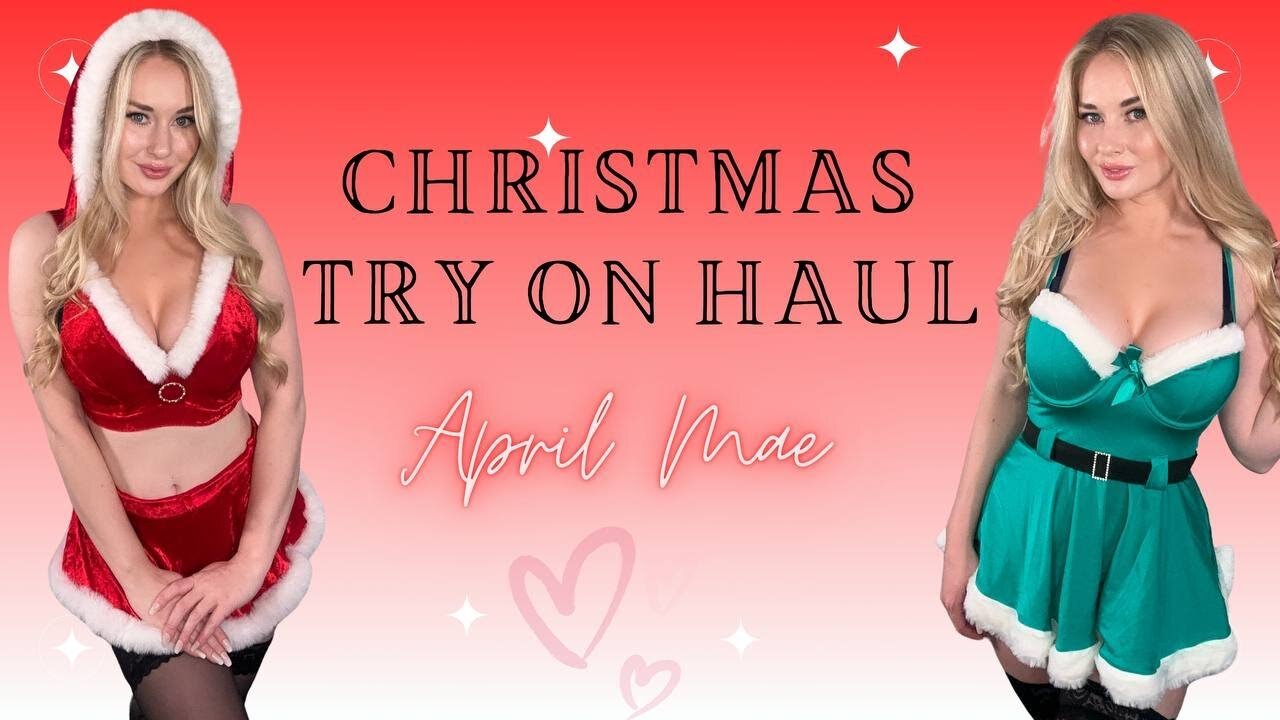 Christmas Try on Haul - April Mae