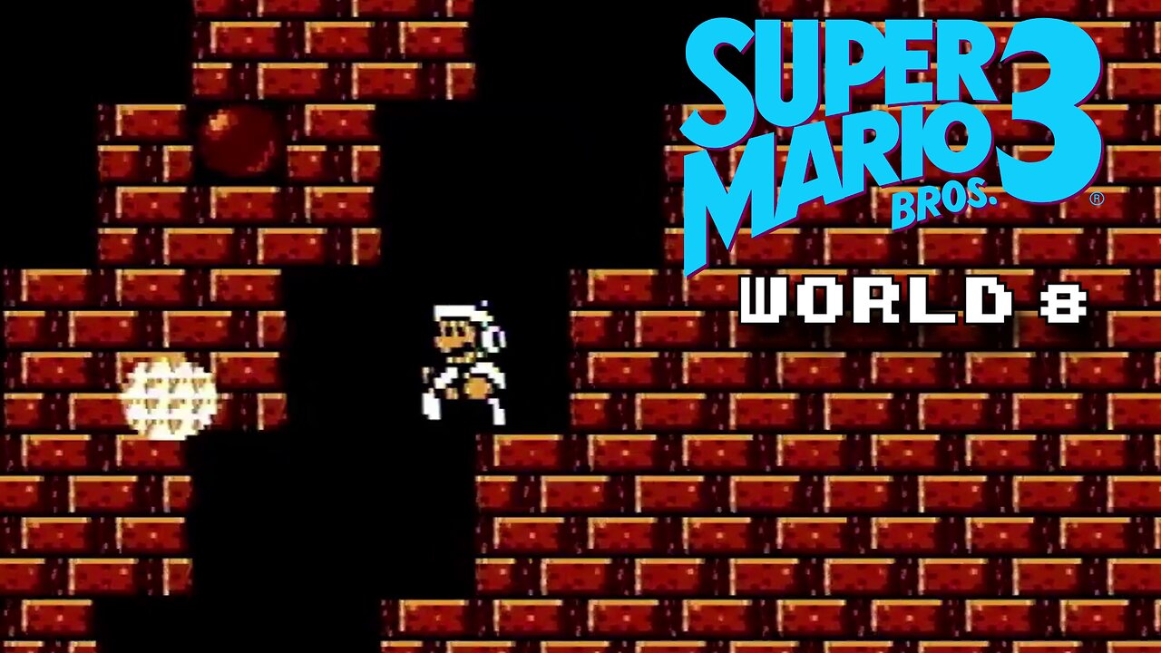 Super Mario Bros. 3 (NES) - World 8