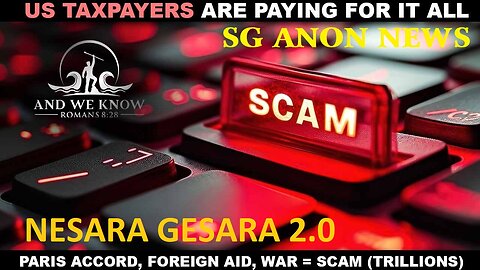 AND WE KNOW 11.10.25: US TAXPAYERS paying for it all,PRAY!