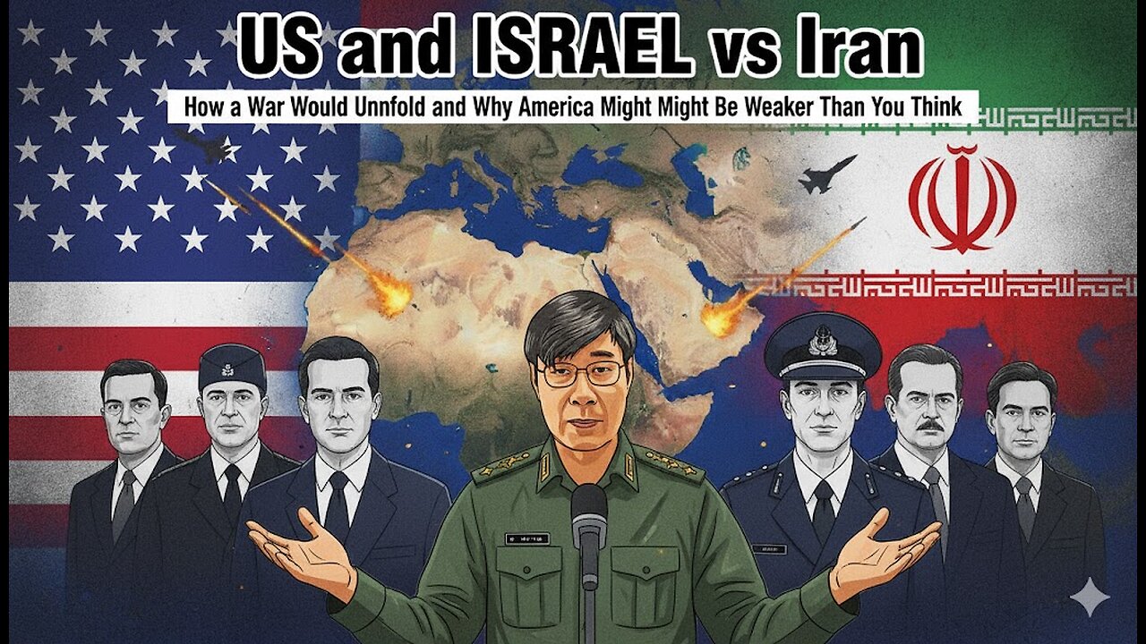 US and ISRAEL vs Iran: How a War Would Unfold and Why America Might Be Weaker Than You Think