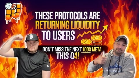 🚨These Protocols Are Returning Liquidity to Users 🔥 Don’t Miss the Next 100x META This Q4!