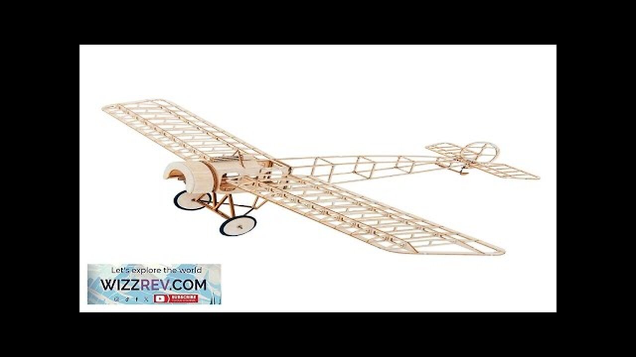 Tony Ray's AeroModel Fooker E.III / E3 480mm Wingspan Balsa Wood RC Review