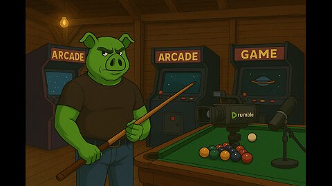 Piggy Partner is Playing 8 Ball Pool in the SPIGARMY SHED (Road to 600 Followers)