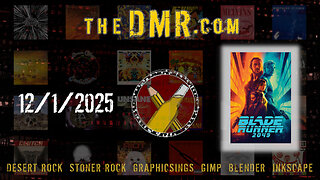 DMR LIVE - 12/1/2025 - Desert Rock & Adjacent Cool Tunes + Graphicsing