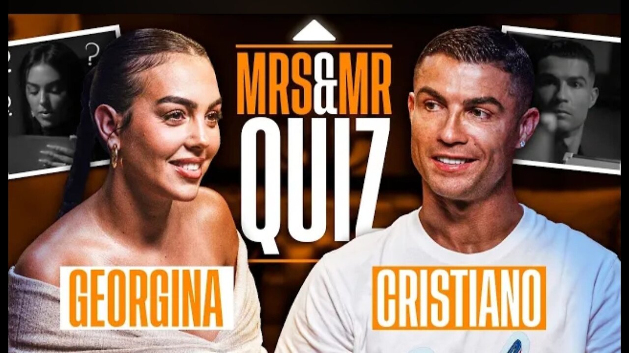 Cristiano Ronaldo y Georgina REVEAL ALL in the Couples Quiz❤️