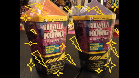 Godzilla X Kong The New Empire blind boxes