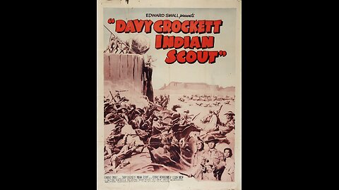 Davy Crockett, Indian Scout, Western 1950. George Montgomery, Noah Beery Jr., Ellen Drew, Chief Thundercloud, Robert Barrat, Ray Teal