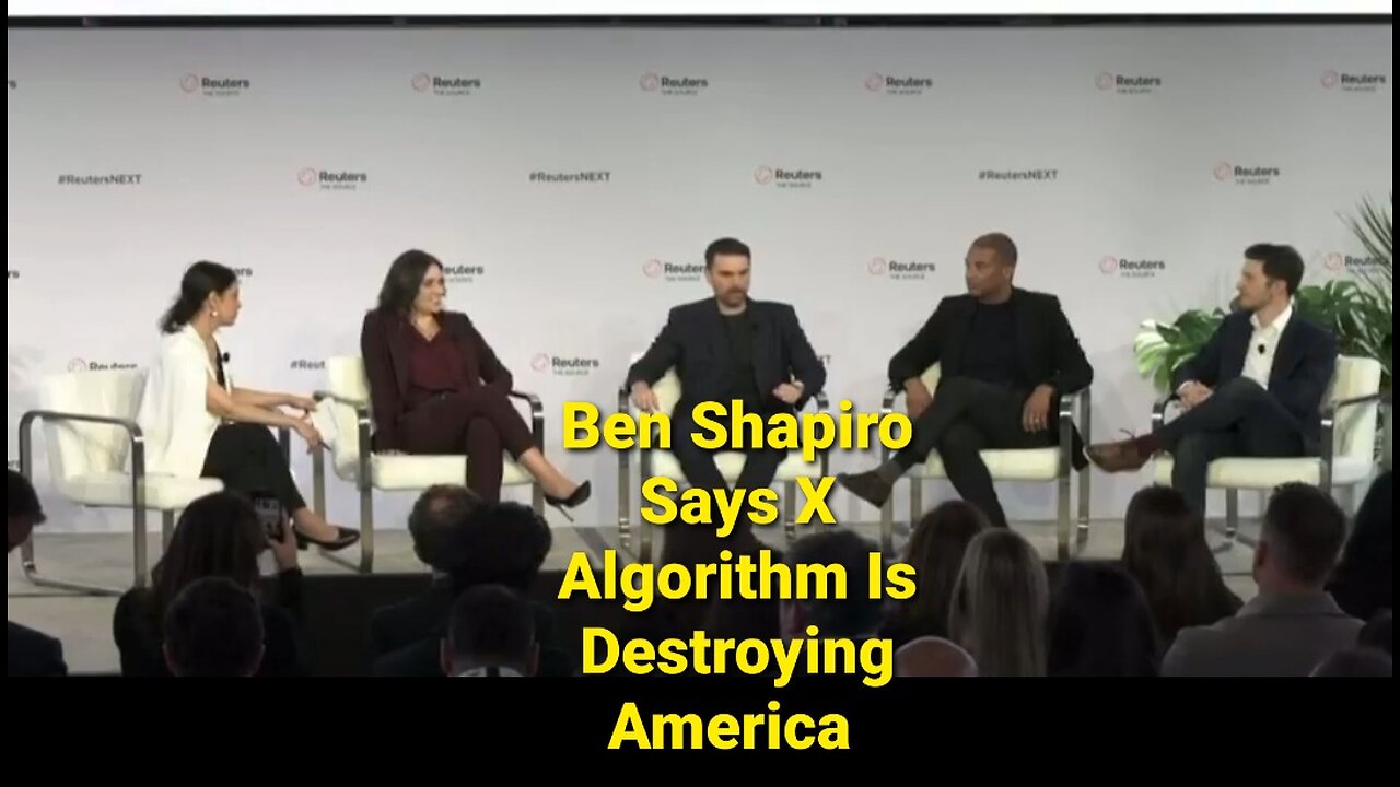 Ben Shapiro States 'X & Big Tech Algorithms Are Literally DESTROYING America Right Now!