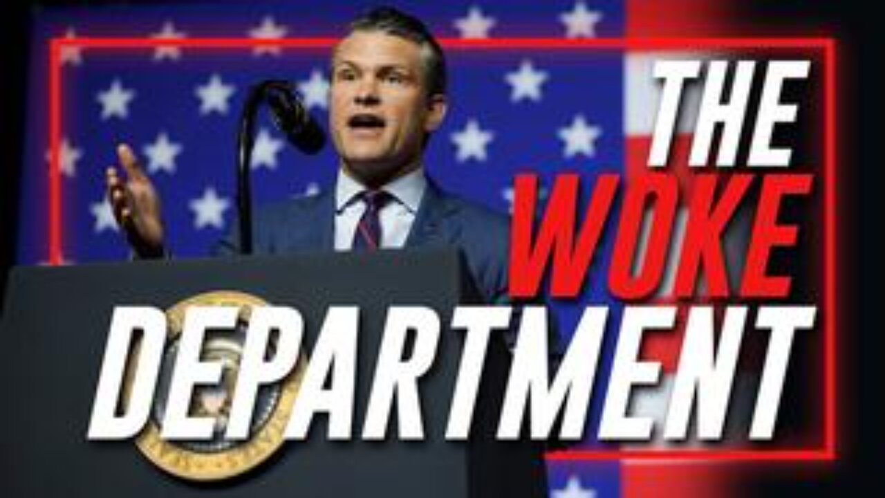 “We're Done With This Sh*t” Sec. Hegseth Calls Woke Culture The Enemy And War With CCP/USSR Coming!