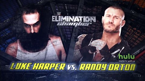 Randy Orton vs Luke Harper Elimination Chamber 2017 Highlights