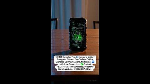 Encrochat 2025? Offline Encrypted Messaging Protocol