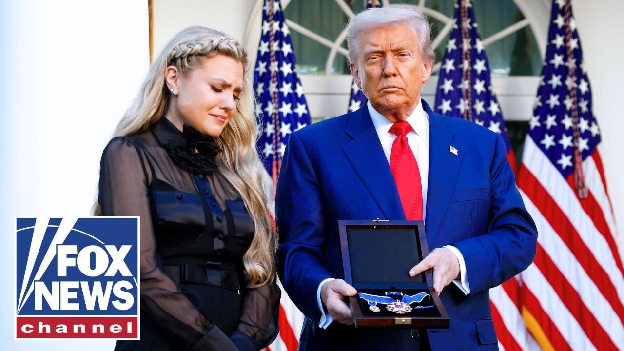 WATCH: Trump honors martyr for truth Charlie Kirk with Presidential Medal of Freedom