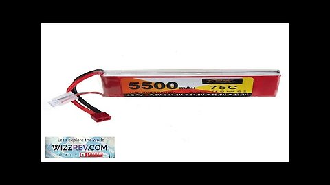 ZOP Power 7.4V 5500mAh 75C 2S LiPo Battery T Deans Plug Review