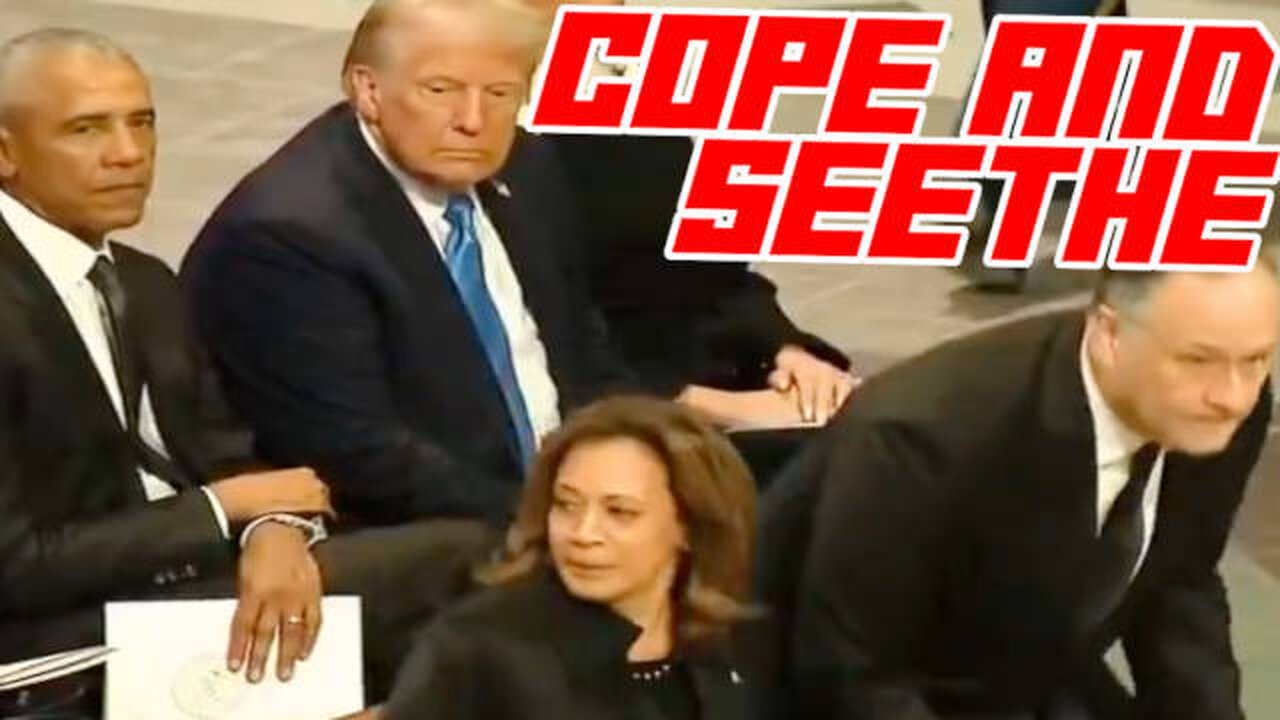 Everyone Hates Kamala at Jimmy Carter's Funeral