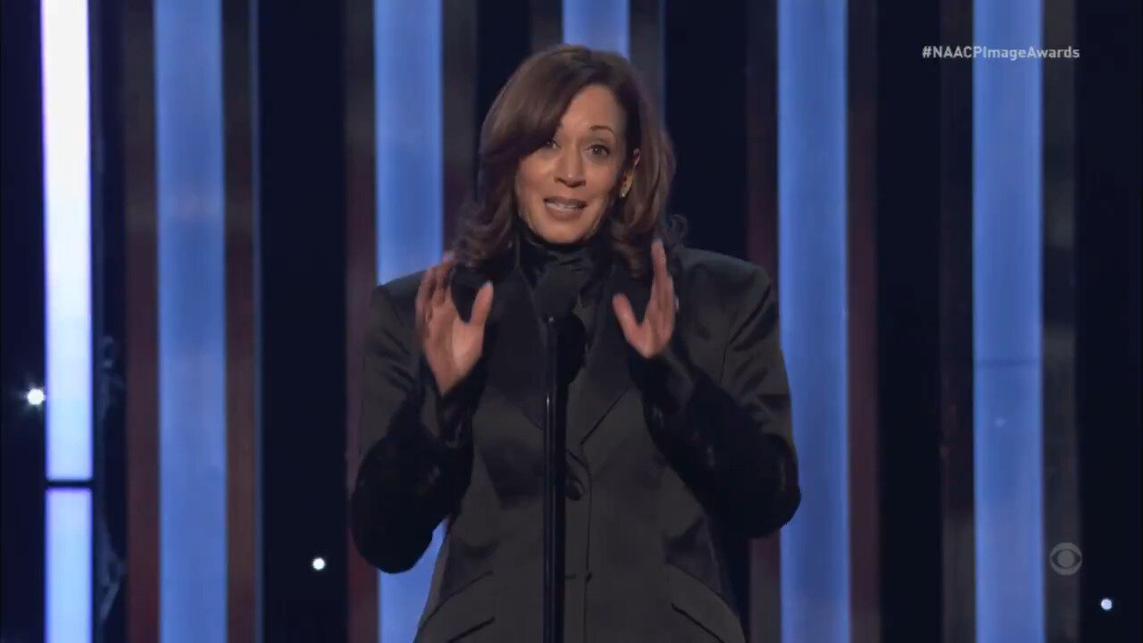 Everybody Gets A Trophy: Kamala Harris Presented With 'Runner-Up Prize' At NAACP Image Awards