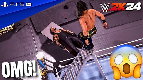 WWE 2K24 - Seth Rollins vs. The Undertaker - WrestleMania 39 Main Event Match | PS5 Pro [4K60]