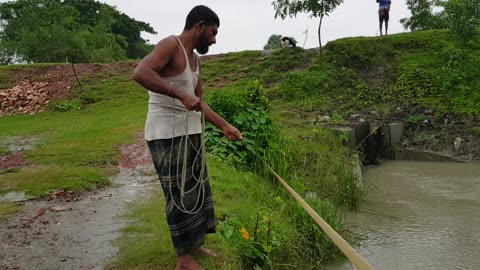 Rainy season fishing