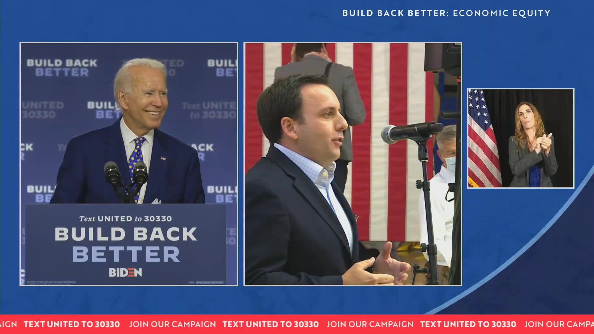 Vice President Biden Delivers Remarks on How Were Going to Build Back Better - Economic Equity